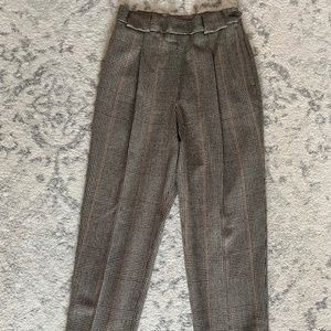 90s Vintage Wool Rash Lauren Stirrup Pants